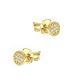 Crystal Silver Stud Earring STS-6466